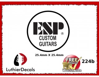 ESP Custom Guitars Decal #224b